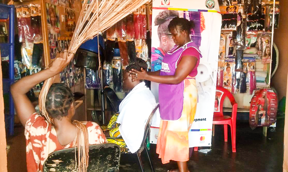 Women participating in an empowerment program